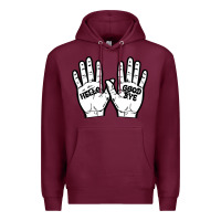 Burgundy Cult of Klaus Umbrella Premium Hoodie - Bettercallsaul