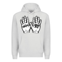 Dove Grey Cult of Klaus Umbrella Premium Hoodie - Bettercallsaul