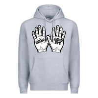 Heather Grey Cult of Klaus Umbrella Premium Hoodie - Bettercallsaul