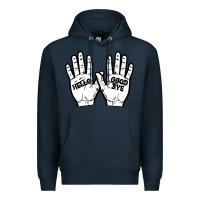 Navy Cult of Klaus Umbrella Premium Hoodie - Bettercallsaul
