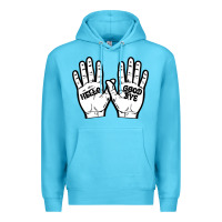 Ocean Blue Cult of Klaus Umbrella Premium Hoodie - Bettercallsaul