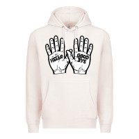 Pale Pink Cult of Klaus Umbrella Premium Hoodie - Bettercallsaul
