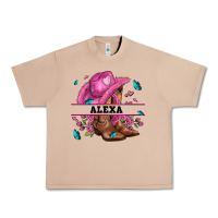 Burro pink costom name cowgirl hat and roses Urban Heavy Tee - AdoDesignShop
