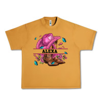 Peanut Butter pink costom name cowgirl hat and roses Urban Heavy Tee - AdoDesignShop