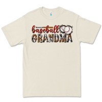 Bone baseball grandma with leopard Premium Tee - texasbilliewilder