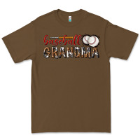 Cacao baseball grandma with leopard Premium Tee - texasbilliewilder