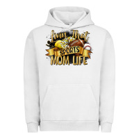 Pigment Lunar Rock livin that sports mom life Urban Hoodie - CowGirlArtShop