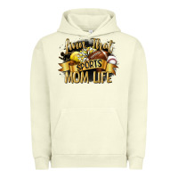 Pigment Pistachio livin that sports mom life Urban Hoodie - CowGirlArtShop