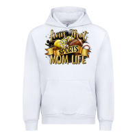 White livin that sports mom life Urban Hoodie - CowGirlArtShop