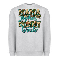 Mama Mom Mommy Bruh With Arrow Heavyweight Sweatshirt | Teevron
