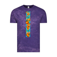 Cloud Purple Fall Pumpkin Vintage Tee - BundleAndBundleShop