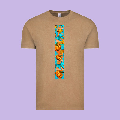 Fall Pumpkin Vintage Tee Designed By Bundleandbundleshop