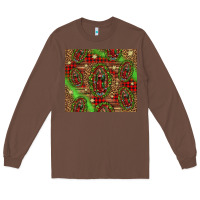 Chestnut our lady of Guadalupe Christmas Long Sleeve Tee - Jasminsmagicworld