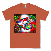 Copper dominican republic  leopard Classic Tee - AdoDesignShop