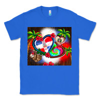 True Royal dominican republic  leopard Classic Tee - AdoDesignShop