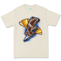 Bone football lightning bolt Premium Tee - Zillion Design Studio