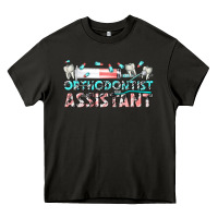 Asphalt orthodontist assistant Heavy Core Tee - texasbilliewilder