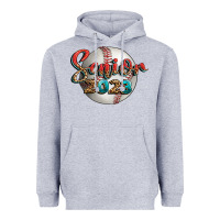 Heather Grey baseball senior 2023 Heavyweight Hoodie - BundleAndBundleShop