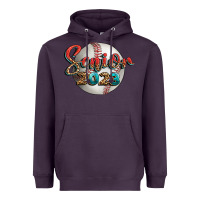 Plum baseball senior 2023 Heavyweight Hoodie - BundleAndBundleShop
