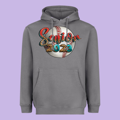 Baseball Senior 2023 Heavyweight Hoodie Designed By Bundleandbundleshop