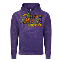 Cloud Purple love summer pinapple Vintage Hoodie - CowhideDigitalArt