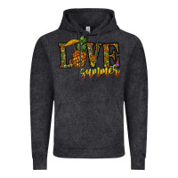 Vintage Black love summer pinapple Vintage Hoodie - CowhideDigitalArt