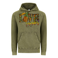 Vintage Olive love summer pinapple Vintage Hoodie - CowhideDigitalArt
