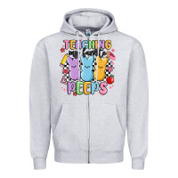 Heather Grey teaching my favorite peeps Zipper Hoodie - MaliasSmallBusiness
