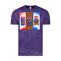 Cloud Purple usa macaroon and boots Vintage Tee - AdoDesignShop