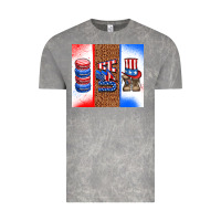 Cloud Rock usa macaroon and boots Vintage Tee - AdoDesignShop