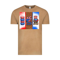 Vintage Camel usa macaroon and boots Vintage Tee - AdoDesignShop