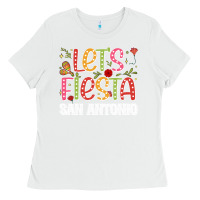 White lets fiesta san antonio Ladies Tee - JahusDesignShop