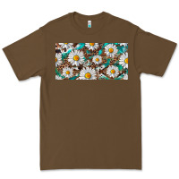 Cacao leopard daisy Premium Tee - RanaPortraitStore