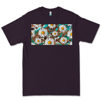 Plum leopard daisy Premium Tee - RanaPortraitStore