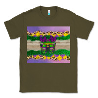 Army Green mardi gras mask Classic Tee - AdoDesignShop