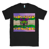 Black mardi gras mask Classic Tee - AdoDesignShop