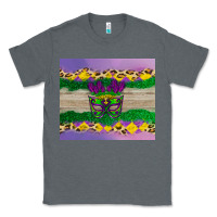 Charcoal Heather mardi gras mask Classic Tee - AdoDesignShop