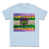 Dusty Blue mardi gras mask Classic Tee - AdoDesignShop