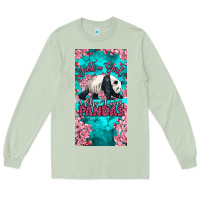 Matcha just a girl who loves pandas Long Sleeve Tee - LillyAllenDesigns