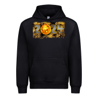 Black 2024 new year Urban Hoodie - CowGirlArtShop