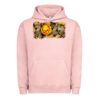 Pigment Salmon 2024 new year Urban Hoodie - CowGirlArtShop