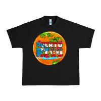 Black puerto rico coasters Urban Heavy Tee - AdoDesignShop
