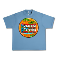 Pebble Blue puerto rico coasters Urban Heavy Tee - AdoDesignShop