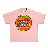Salmon puerto rico coasters Urban Heavy Tee - AdoDesignShop