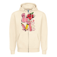 Sandshell love teacher Zipper Hoodie - MaliasSmallBusiness