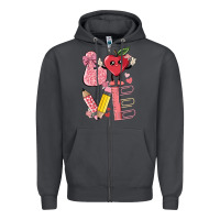 Smoke love teacher Zipper Hoodie - MaliasSmallBusiness