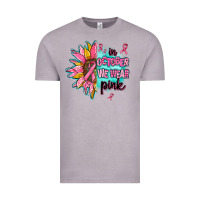 Sunflower In October We Wear Pink Vintage Tee | Teevron