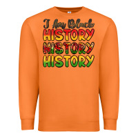 Carrot i am black history Premium Sweatshirt - LillyAllenDesigns