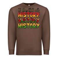 Chestnut i am black history Premium Sweatshirt - LillyAllenDesigns