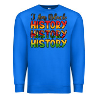 True Royal i am black history Premium Sweatshirt - LillyAllenDesigns